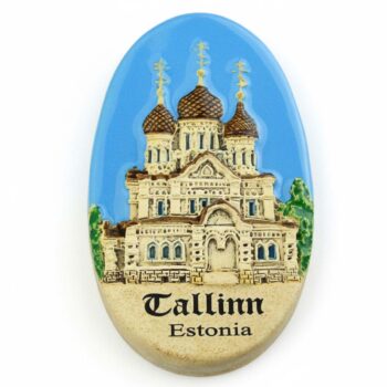 ovalus keraminis magnetas talinas a nevsky katedra