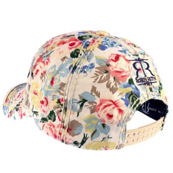 Gėlių rašto Lietuva kepurė galinis vaizdas