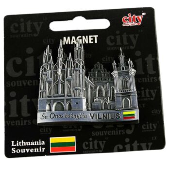 Šv. Onos bažnyčia Vilnius ant firminės pakuotės