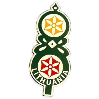 Verpstė Lithuania ženkliukas