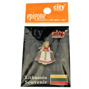 Lietuva suvenyras ženkliukas pakuotėje