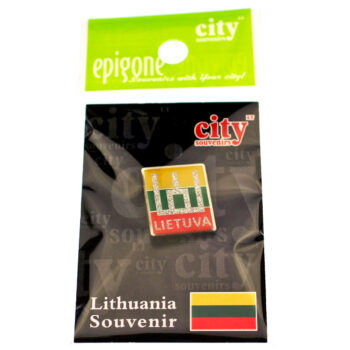 Lietuva ženkliukas pakuotėje