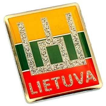 Gedimino stulpai ženkliukas Lietuva