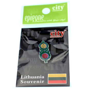 Lithuania suvenyras ženkliukas pakuotėje