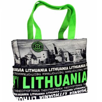 Moteriška rankinė Lithuania Trakai žalia