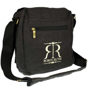 Rankinė per petį galinė pusė su Robin Ruth logotipu