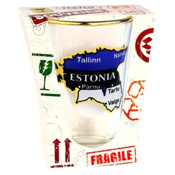 Estijos taurelė su pakuote