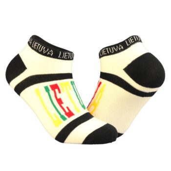 Baltos vyriškos kojinės LIETUVA