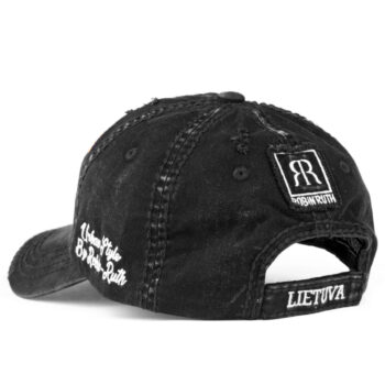 Kepurės „Lietuva – Įkvėptas kelionių“ galinis vaizdas su Robin Ruth logotipu