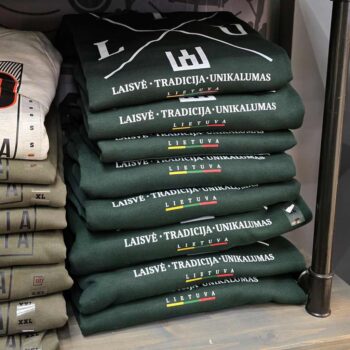 Žali LTU džemperiai Lietuva parduotuvėje