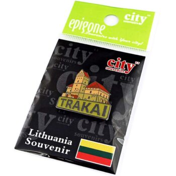 Trakai Lithuania ženkliukas pakuotėje