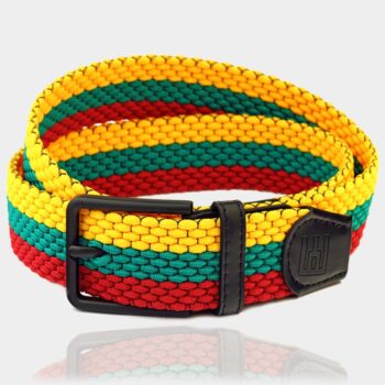 Elastiniai diržai su Lietuvos trispalve