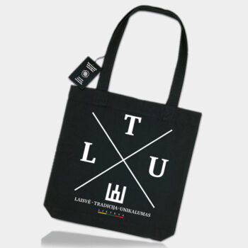 Medvilniniai pirkinių maišeliai su Lietuva ir miestų simbolika