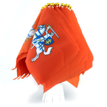 Istorinės Lietuvos rankinės vėliavėlės su Vyčiu